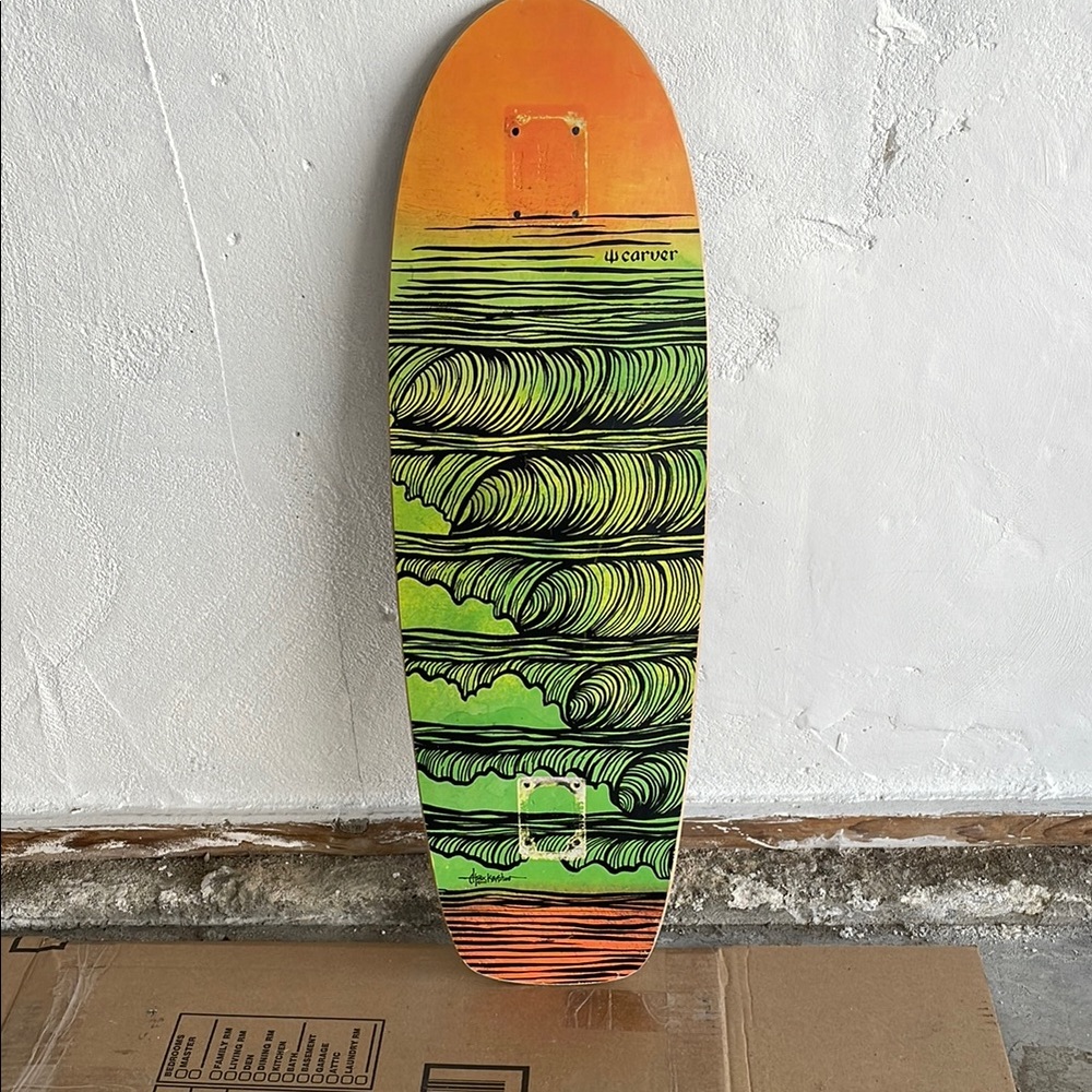 Carver skate deck